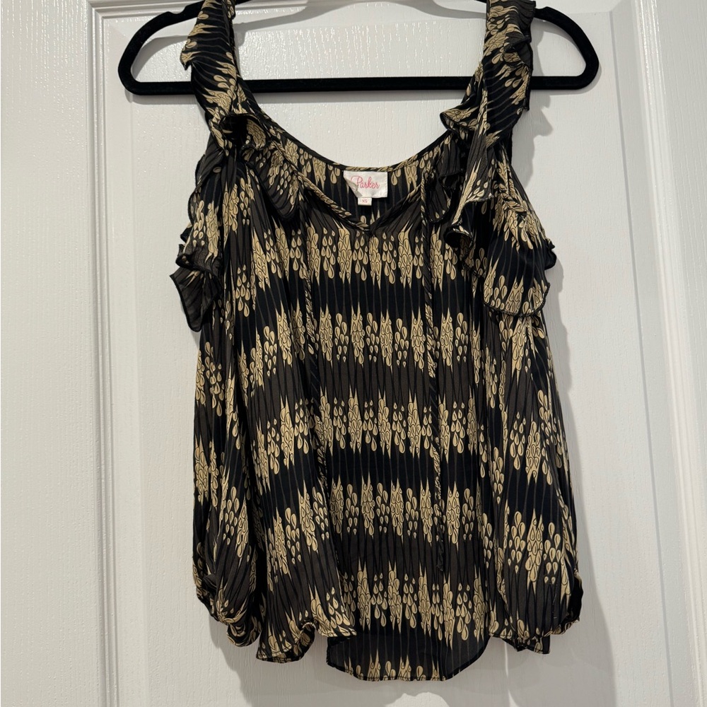 Parker Cold Shoulder Blouse